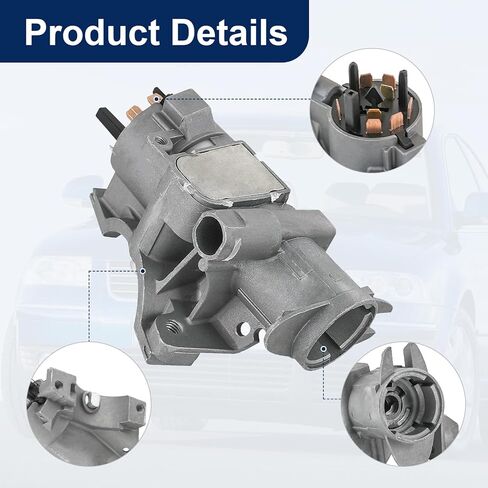 الإشعال قفل الإشعال توجيه الإسكان تبديل الأسطوانة الاستبدال لاستبدال Audi A4 A6 لاستبدال فولكس واجن باسات جولف لجيتا MK4 استبدال 4B0905851B 4B0905851C الإشعال قفل قفل القفل in Kuwait