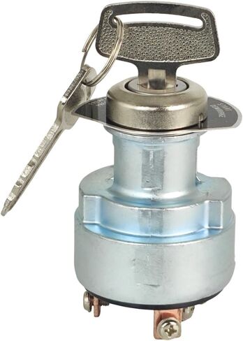 Starter Ignition Switch w/ 2 Key 1E013-63590 183827 Compatible with Grasshopper Mower 721G2 721D 321D 722D 322D 725D 325D 729 329 928D 930D2 428D 7960-5 for Kubota D722 D902 D1305 V1305 in Saudi Arabia