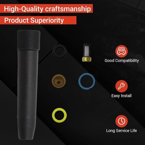 مجموعة ختم حقن الوقود مجموعة الإصلاح العالمي تشمل مجموعة O-Rings Pintle Caps فواصل الختم وسلال المرشح (8 مجموعة) مع أداة إزالة مرشح 1PCS محل 0280150943 0280150955 0280150962 in Saudi Arabia