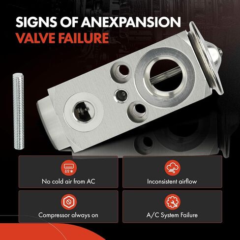 A-Premium A/C Expansion Valve Compatible with Mercedes C300 2015-2016, C250 2015, C350e 2016, C400 2015, C450 AMG 2016, C63 AMG 2016, C63 AMG S 2015-2016, GLC300 2016 in Saudi Arabia