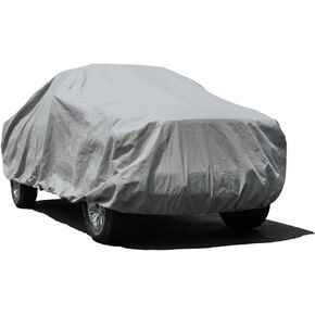 Budge TB-2 Lite Truck Cover Indoor, Dustproof, UV Resistant Truck Cover Fits Full Size Trucks up to 197" L x 60" W x 56" H, Gray