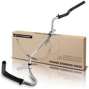 A-Premium Power Steering Return Hose Line Assembly Compatible with Toyota 4Runner 2003-2009 & Lexus GX470 2003-2009, 4.7L, Gear To Cooler