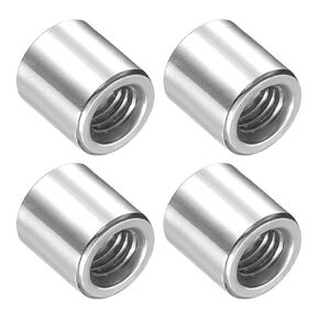 لحام على صامولة Bung (M6x10mmx10mm) 4 قطع، تركيب خزان الوقود القابل للحام من الفولاذ المقاوم للصدأ - لصيانة المكونات، محول اللحام