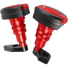 Frame Sliders Compatible with Kawasaki Ninja 650 ER6N ER6F 2012-2016 CNC Aluminum Black Motorcycle Engine Guard Bodywork Fairing Falling Protection