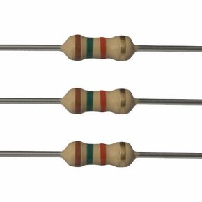 25EP5141K50 1.5k Ohm Resistors, 1/4 W, 5% (Pack of 25)