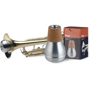 Stagg MTR-P3A Compact Practice Mute for Trumpet