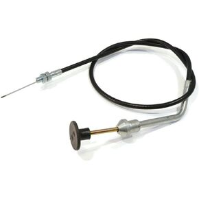 The ROP Shop | Choke Cable, 32" Long for 1996-2003 E-Z-Go Workhorse, ST350 Gas Golf Cart Engine