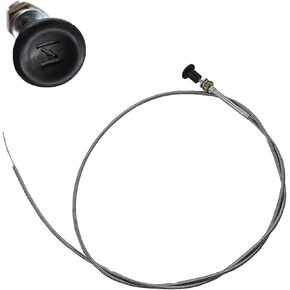 munirater Universal Push Pull Choke Control Cable for 237 Rotary Throttle Cable Kit 63 Inner 60 Conduit (2-3/4 Travel)