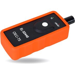 TPMS Relearn Tool for GM Tire Sensor, EL-50448 TPMS System Programming Training Tool, Car Accessories OEC-T5 Automotive Tire Pressure Monitor System Sensor Activation Reset Tool (Orange)