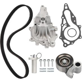 BRTEC طقم حزام لضبط توقيت المحرك مع مضخة مياه لـ 1998-2005 لكزس GS300 لـ 2001-2005 لكزس IS3