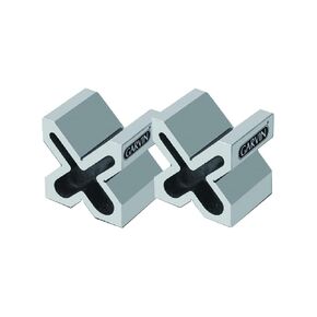HHIP 3406-1045 4-3/4L x 1-3/8W x 4-3/4"H Four Way Steel V-Block Set