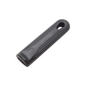 Thunder Group PLTWRH078C Cool Handle Sleeve, fits 7" & 8" Pans, Heat Resistant to 180°F, Hook Piercing, Reusable, Interchangeable, Silicone, Black, Pack of 12
