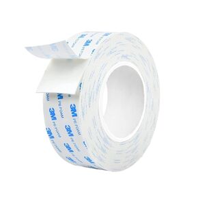 3M 1600T Double Sided Adhesive Tape for Indoor and Outdoor Use, Waterproof, Mounting Tape for Heavy Objects, PE Foam, Object Fixing, Paintings, Permanent Applications (0.75'' x 9.84')