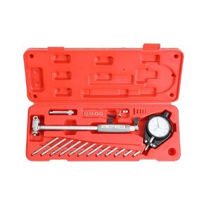 Dial Bore Gauge 0.001m, Deep Engine Hole Cylinder Measurement Inside Micrometer Gage Cylinder Tool Kit, 2m to 6m Comes with Carrying Case for Bore Measure