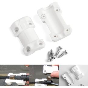 Fuel Door Release Repair Kit for Civic 2001-2005 White