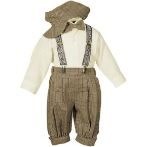 iGirlDress Vintage Dress Suit-Tuxedo Knickers Outfit Set Baby Boys & Toddler