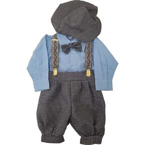 طقم ملابس iGirlDress Vintage Dress Suit-Tuxedo Knickers للأطفال الأولاد والرضع in Kuwait