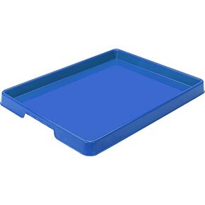 Storex Sorting and Crafts Trays, 12" x 16", Assorted Colors, Pack of 12 Trays