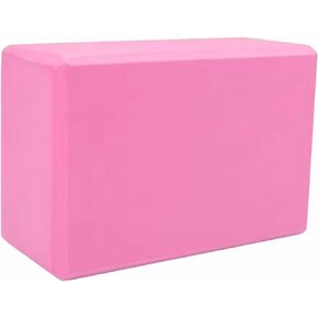 Yoga Block - Supportive Latex-Free Eva Foam - Soft Non-Slip Surface with Beveled Edges for Yoga, Pilates, Meditation - Yoga Accessories for Stability, Balance, Deepen Stretches