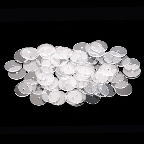 80PCS Clear Piercing Discs, Plastic No Pull Piercing Discs Stopper Clear Silicone Earring Backs Support Patches Clear Disc Pads Clear Piercing Disc for Piercing Bump to Stabilize Earrings Backs in Saudi Arabia