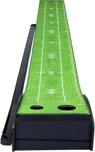 PGM Putting Green Putting Matt for Indoors Golf Putting Mat - Practice Putting Green Indoor with Automatic Ball Return - Mini Golf Game for Home and Office Golf Gifts Golf Accessories for Men in Saudi Arabia