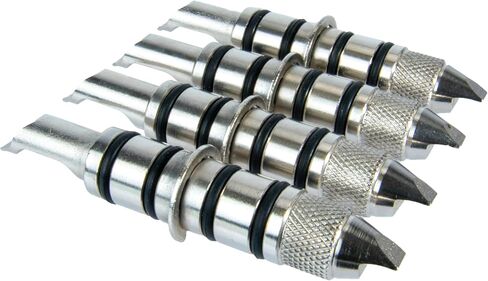 3D DSP Alignment Wheel Clamp & Magnetic Adapter for Camber Castor Gauges - Essential Wheel Alignment Kit Accessory - Fits 11-25" Rims (4 Clamps) in Saudi Arabia