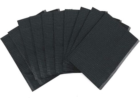 Disposable Dental Bibs Sheets Cloths,125pcs 13 X 18 inches Tattoo Table Covers Clean Pad,Underpad Hygiene Personal Tattoo Bib Waterproof Tattoo Table loth Tattoo Supply Sheet （black） in Saudi Arabia