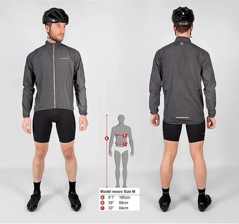 Endura Men's Pakajak Ultra Packable Showerproof Windproof Cycling Jacket in Saudi Arabia
