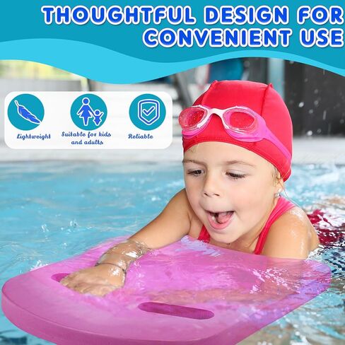 5 Pcs Swimming Kickboard Training Aid Float for Swimming and Pool Exercise Swimming Training Kick Board U Design with Integrated Hole Handle for Adults Children Kids Toddler Swimmers in Saudi Arabia