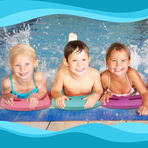 5 Pcs Swimming Kickboard Training Aid Float for Swimming and Pool Exercise Swimming Training Kick Board U Design with Integrated Hole Handle for Adults Children Kids Toddler Swimmers in Saudi Arabia