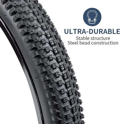 YUNSCM 20" Bike Tires 20x2.35/57-406 and 20" Bike Tubes Schrader Valve with 2 Rim Strips Compatible with 20 x 2.30 20 x 2.35 20 x 2.40 Bike Tires and Tubes (A-105) in Saudi Arabia
