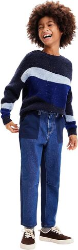 Desigual Boy Flat Knit Pullover Long Sleeve in Saudi Arabia