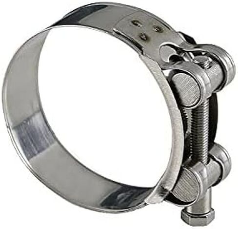 Jzz Motorcycle or Car Stainless Steel Exhaust Band Clamp For Exhaust pipe (2.4-2.5) inch in Saudi Arabia