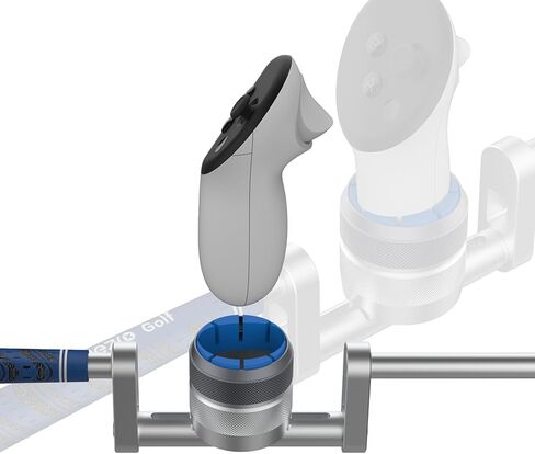 Golf Club Attachment for Meta Quest 3 - Adjustable Weight 24" Golf Club Adapter Handle Compatible with Oculus Quest 3/2 and Pro(Right & Left), Realistic Grip | 90 Degree 2024VERSION in Kuwait