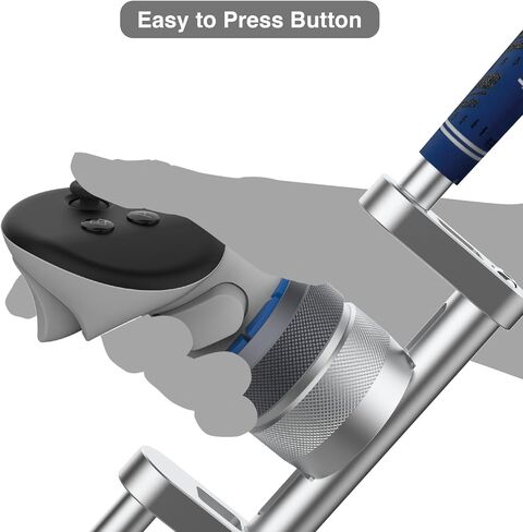 Golf Club Attachment for Meta Quest 3 - Adjustable Weight 24" Golf Club Adapter Handle Compatible with Oculus Quest 3/2 and Pro(Right & Left), Realistic Grip | 90 Degree 2024VERSION in Kuwait