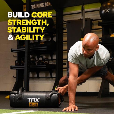 حقيبة تدريب TRX من الدرجة الباليستية، حقيبة رمل مملوءة مسبقًا للياقة البدنية وتدريب الأثقال ومعدات القوة والتكييف in Kuwait