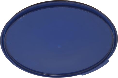 Carlisle FoodService Products Storplus Round Food Storage Container Lid with Stackable Design for Catering, Buffets, Restaurants, Polypropylene (Pp), 12 To 22 Quarts, Royal Blue, (Pack of 6) in Saudi Arabia