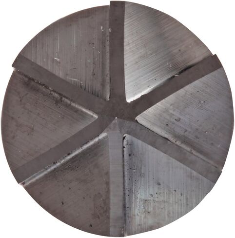 KEO 55794 حوض غاطس أحادي الطرف من الكربيد الصلب، لمسة نهائية غير مطلية (لامعة)، 6 مزامير، زاوية نقطة 82 درجة، ساق مستديرة، قطر عرقوب 1/4 بوصة، قطر الجسم 3/8 بوصة in Kuwait