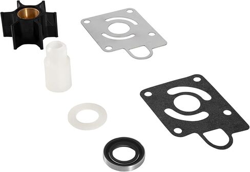 12012 Water Pump Impeller Kit Fit For Chrysler Force 75 85 90 100 105 115 125 140 HP 1979-1989-Replaces Part # FK1069 in Kuwait