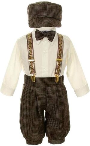 iGirlDress Vintage Dress Suit-Tuxedo Knickers Outfit Set Baby Boys & Toddler in Saudi Arabia