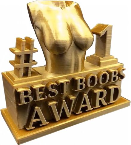 Best Ass Award - Best Boobs Award Female Body Figure Sculpture Trophy Decor Novelty Mischievous Hip ​Butt ​Resin Statue Trophy Funny Home Office Desktop Decoration, for Prank Gift Friend Coworker in Saudi Arabia