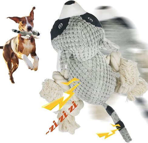 Durable Squeaky Plush Stuffed Dog Toy Dogs - Monkey in Saudi Arabia