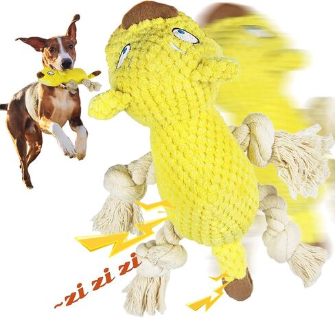 Durable Squeaky Plush Stuffed Dog Toy Dogs - Monkey in Saudi Arabia