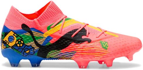Puma Mens NMJ X Future 7 Ultimate Firm Groundartectial Cootcer Cleats المرابط ، أرضية صلبة - Pink - Size 9.5 M in Saudi Arabia