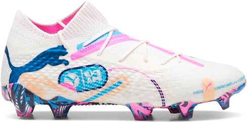 PUMA Mens Future 7 Ultimate Volume Up Firm GroundArtificial Ground Soccer Cleats - White - Size 10.5 M in Saudi Arabia