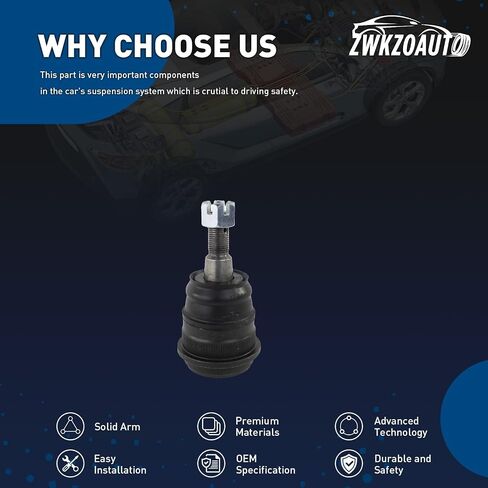 مفاصل كروية لسيارات كرة التعليق السفلى اليسرى السفلى اليسرى لكاديلاك DTS 2006-2011 4.6L V8 ، ل Cadillac Deville 1998-2005 4.6L V8 ، لشيفروليه C1500 1998 4.3L V6 in Kuwait