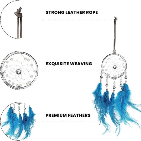 Dream Catchers Pendant Decorations,Handmade Dreamcatcher,Suitable for Living Room,Bedroom Ornament(Green) in Saudi Arabia