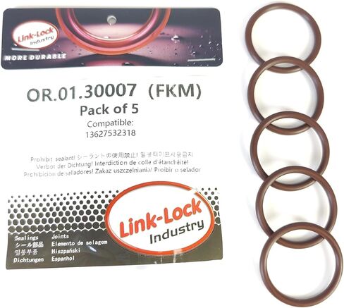5pcs fkm viton or.01.30007 محرك أنبوب تناول المحرك O-Ring 13627532318 لـ BMW N54 N51 N53 N55 M52 M54 in Saudi Arabia