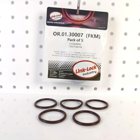 5pcs fkm viton or.01.30007 محرك أنبوب تناول المحرك O-Ring 13627532318 لـ BMW N54 N51 N53 N55 M52 M54 in Saudi Arabia