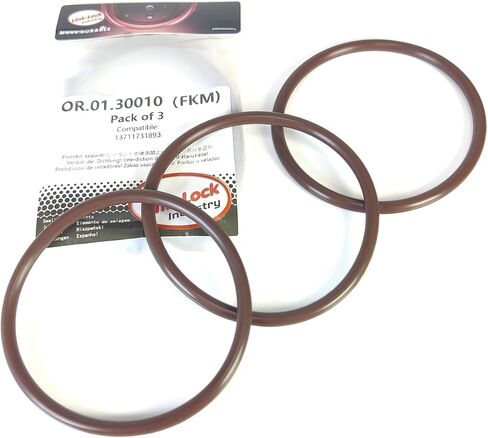 3PCS FKM Viton OR.01.30010 Engine Intake Pipe O-Ring 13711731893 13717794556 for BMW N62 M54 in Saudi Arabia